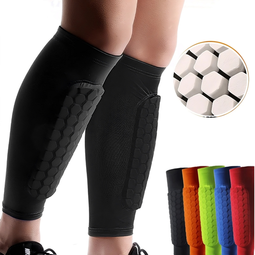 Schienbeinschoner-Socken mit Schaumstoffpolsterung