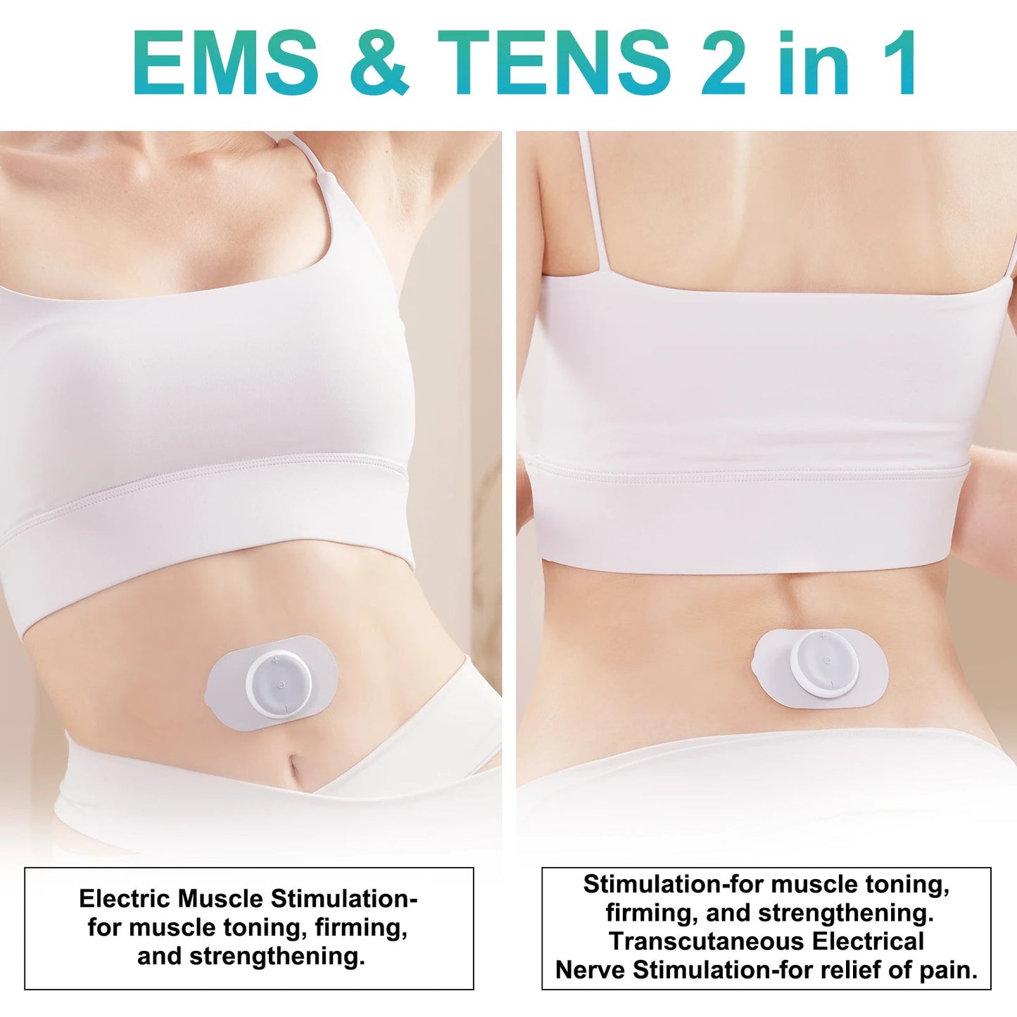 Tragbares Puls-EMS-Massagegerät
